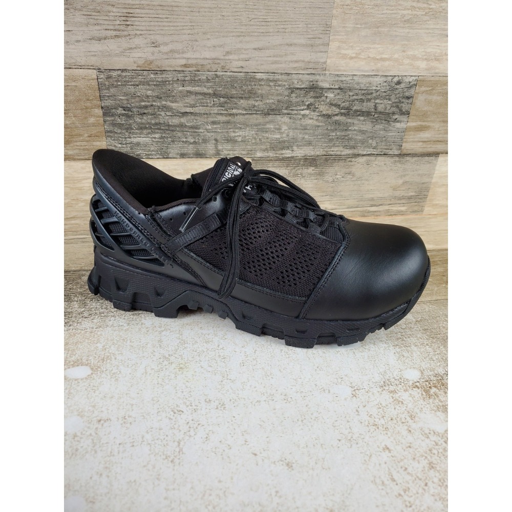 Original SWAT Alpha Freedom Hands Free Mens Shoes Sz 8.5 W Black 3" Safety Toe